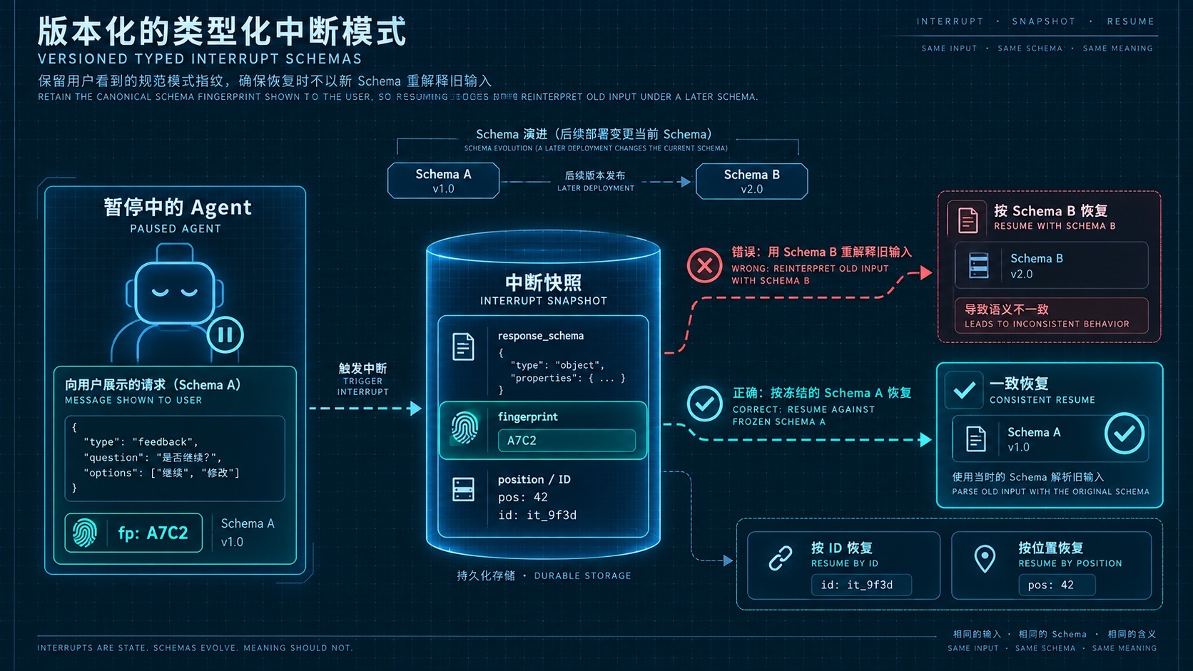 可版本化的中断协议
