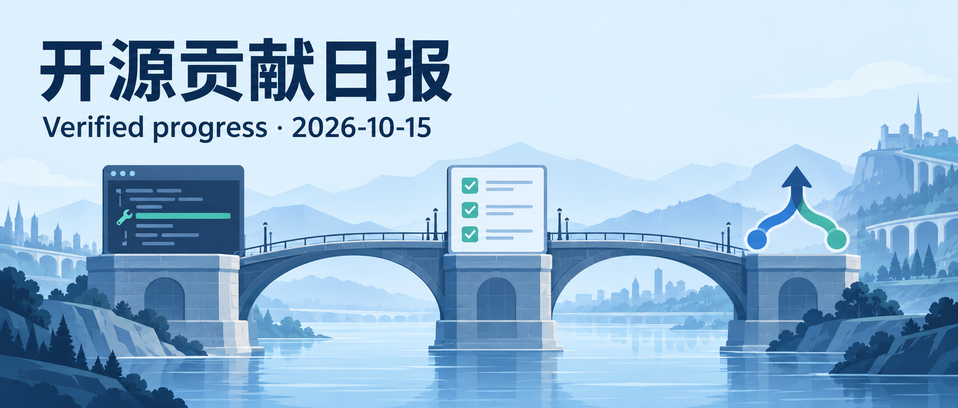 可验证工程交付的开源日报封面
