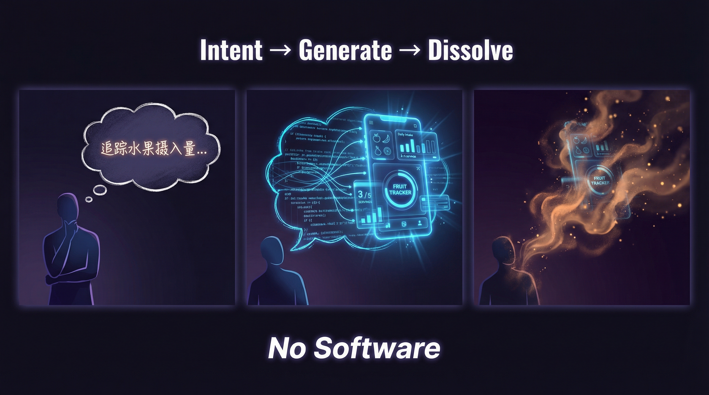 Intent-ware:意图→生成→消散