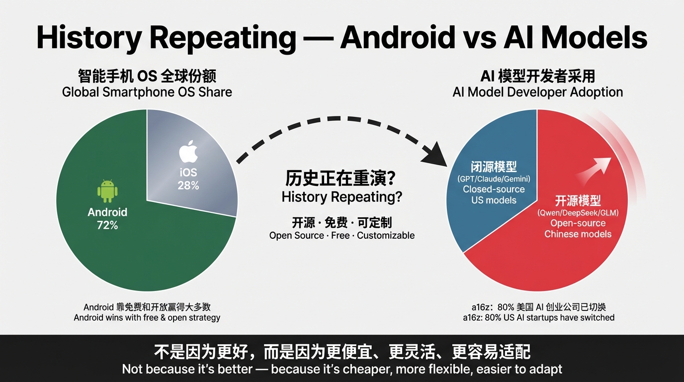 Android打法:开源渗透力与主权信任壁垒