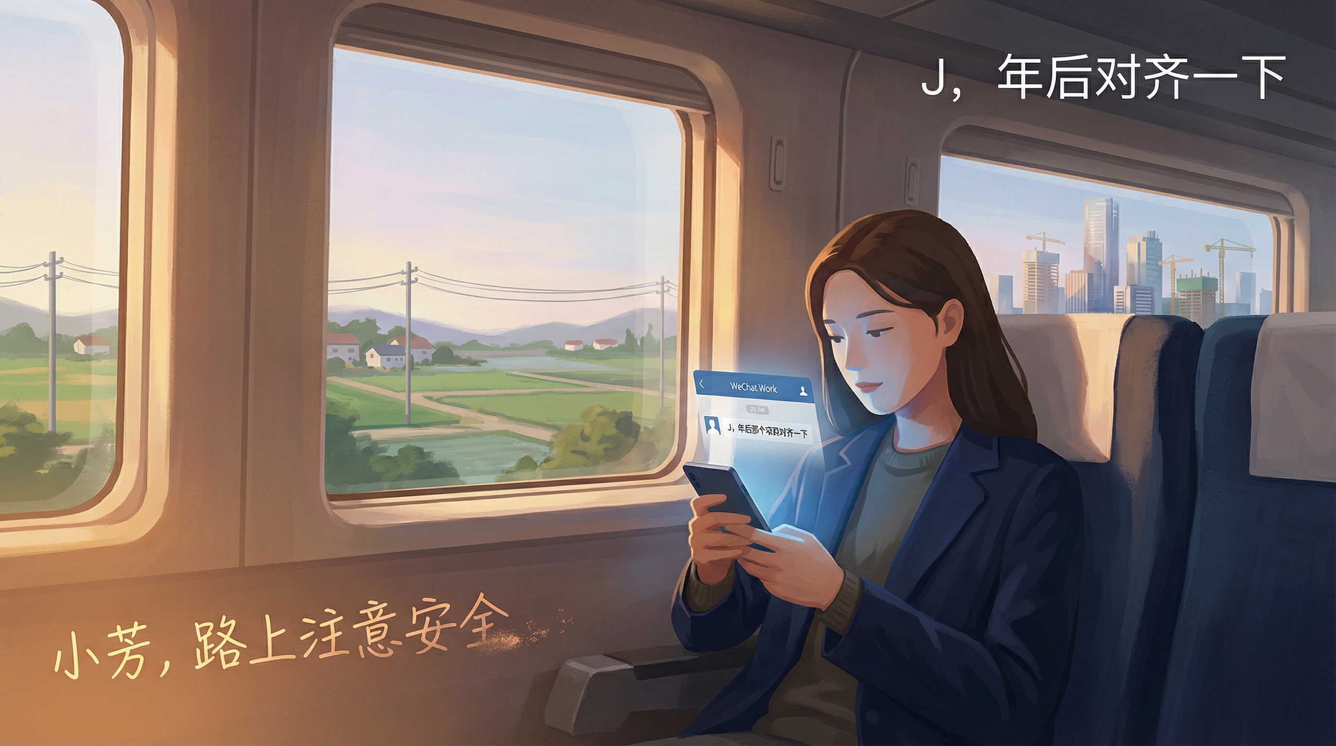 高铁上的切换——两套操作系统,同一个人