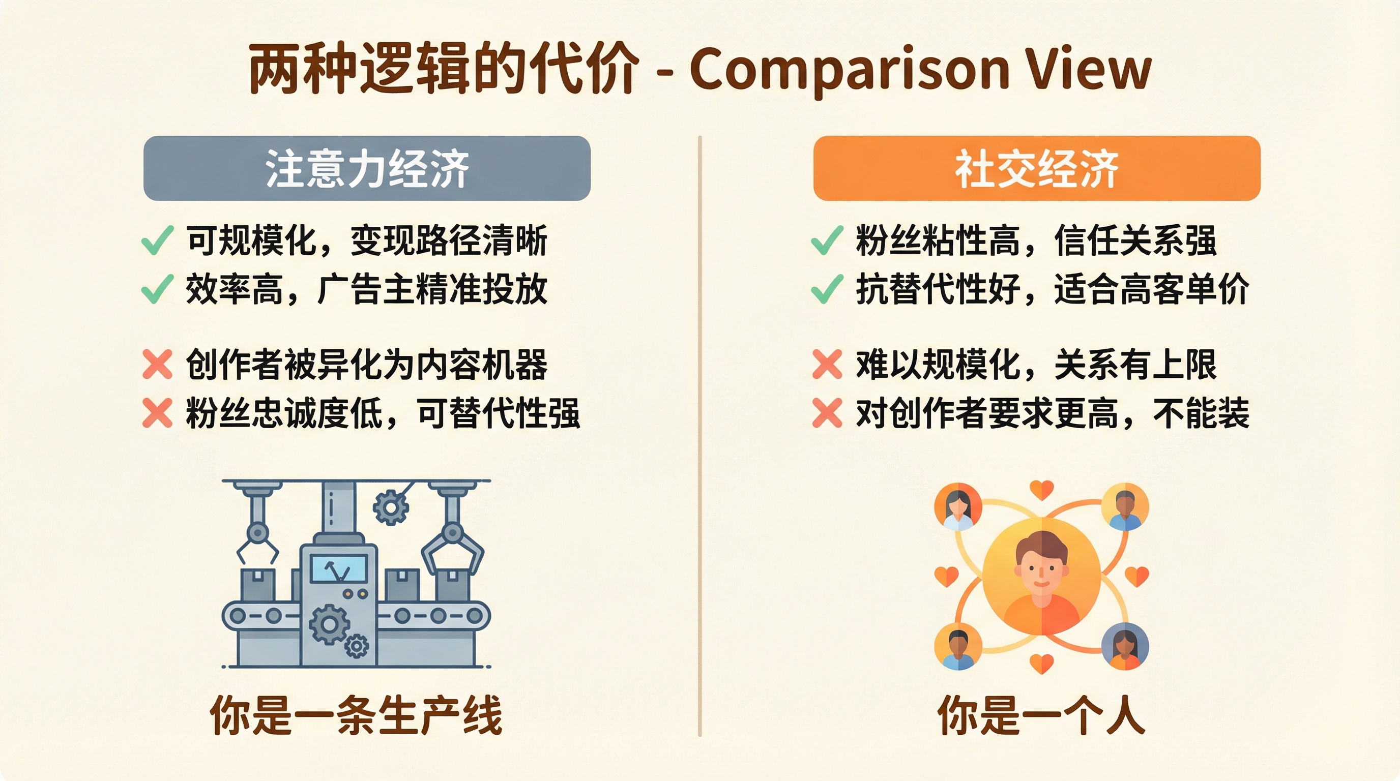 两种逻辑的优势与代价